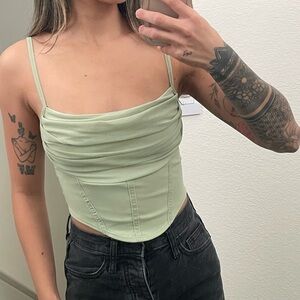 Light green blouse